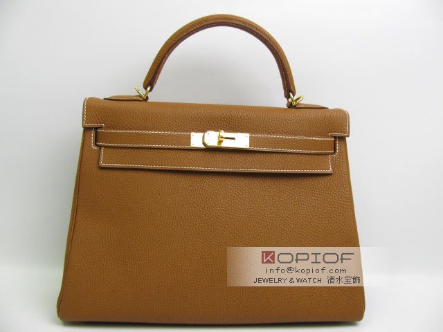 エルメス ケリー スーパーコピー32(内縫い)トリヨンクレマンス ゴールド(金具:ゴールド) her308